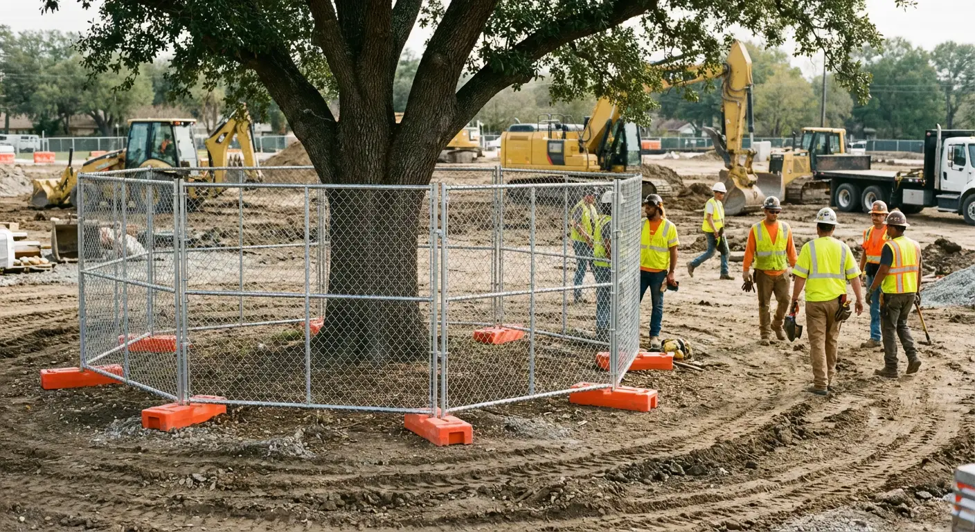 Tree Protection Zone Technical Specs in Euless, TX