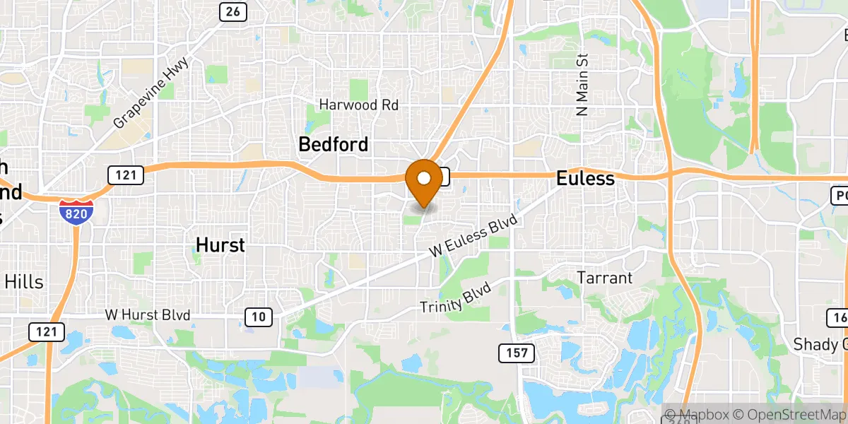  neighborhood map in Euless, TX