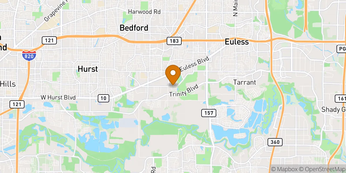  neighborhood map in Euless, TX