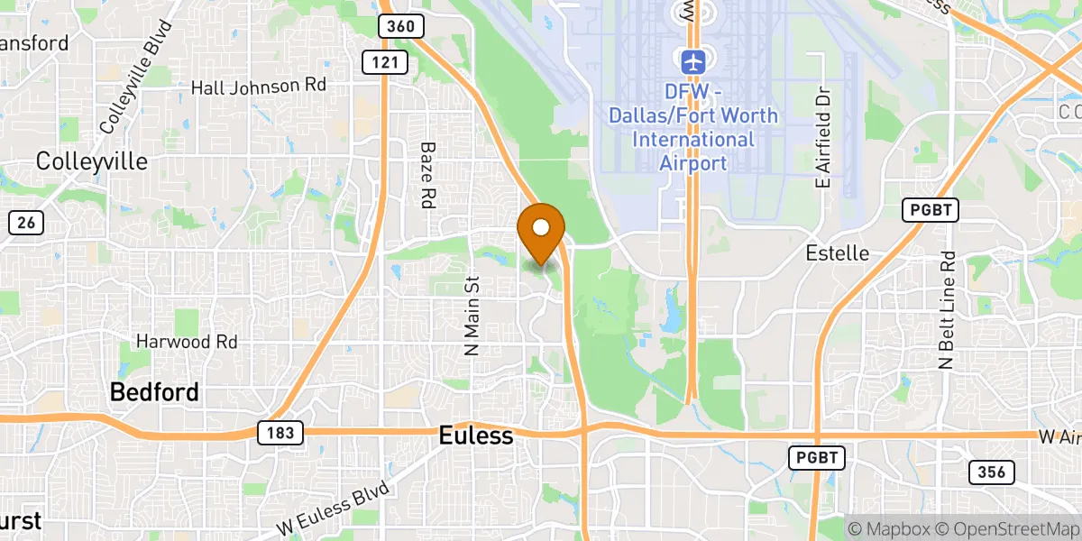  neighborhood map in Euless, TX