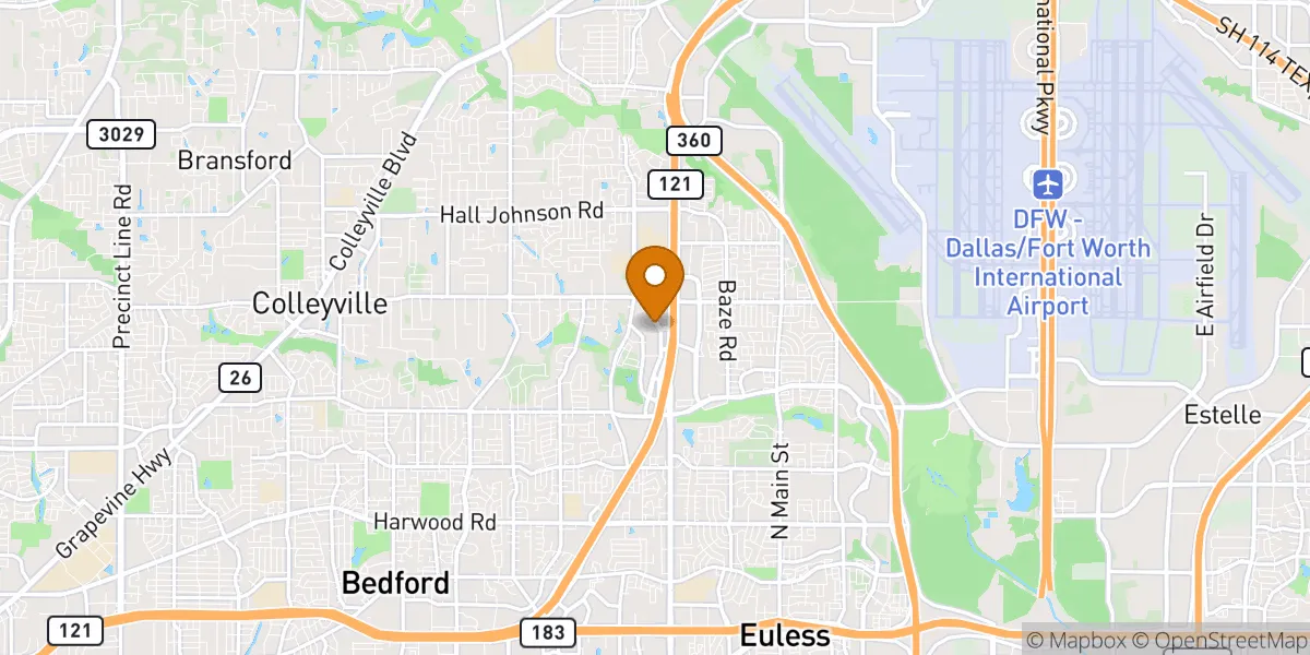  neighborhood map in Euless, TX