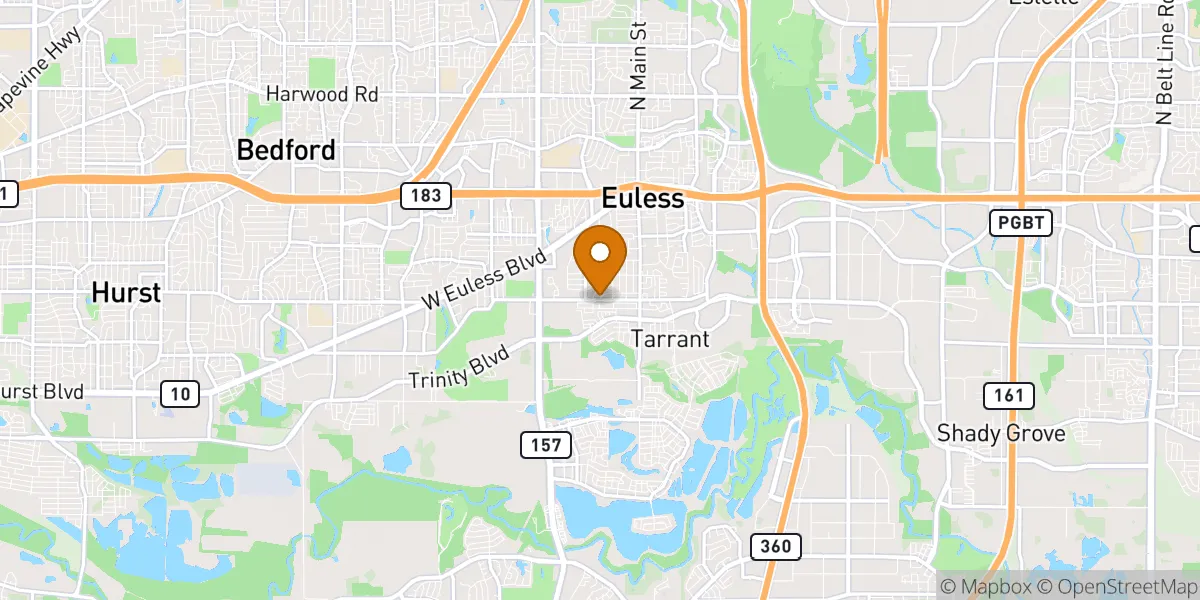  neighborhood map in Euless, TX